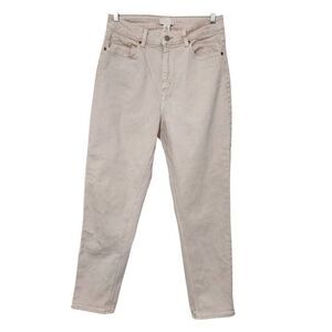 H&M light tan jeans neutral size 8